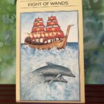 The Taror Card - Eight of Wands