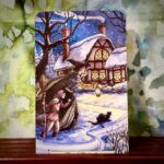 The tarot card the five of Pentacles