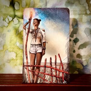 The Tarot Card, the Nine of Wands