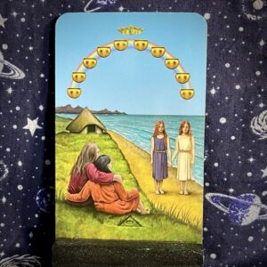 The tarot card the ten of cups