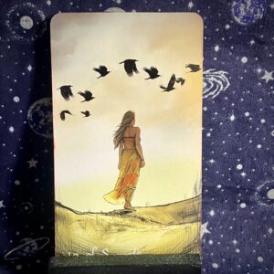 The tarot card, the 10 of Swords