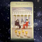 The tarot card, Four of Cups