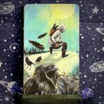 The tarot card the Seven of Swords