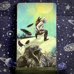 The tarot card the Seven of Swords